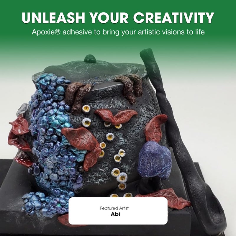 Aves Apoxie Sculpt - 2 Part Modeling Compound (A&B) - 1 Pound, Apoxie Sculpt for Sculpting, Modeling, Filling, Repairing, Simple to Use & Durable Self-Hardening Modeling Compound - Black - Image 4